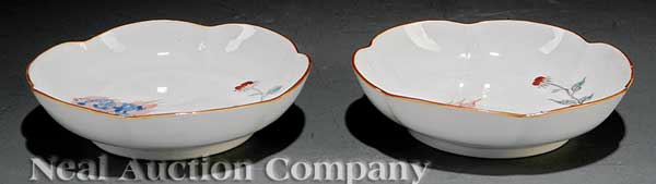 A Fine Pair of Japanese Arita Ware Kakiemon-Style