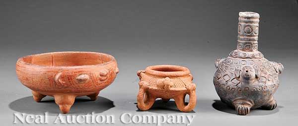 A Pre Columbian Pottery Anthropomorphic 142165