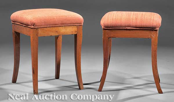 A Pair of French Restauration Fruitwood 14218b