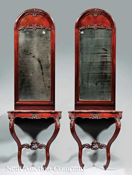 A Pair of Louis Philippe Carved 142198