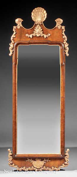 A Pair of Queen Anne Style Walnut 1421ac