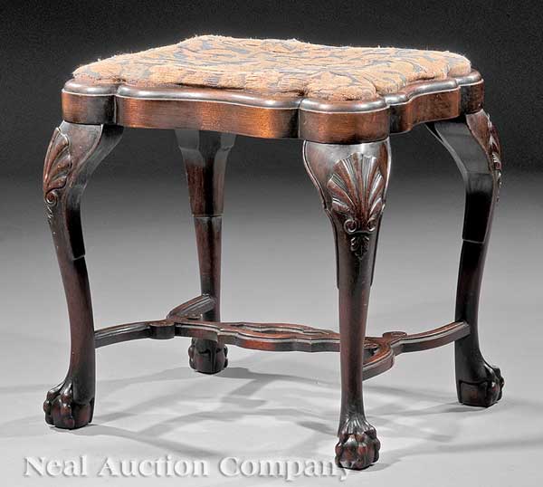 An Antique American Chippendale-Style