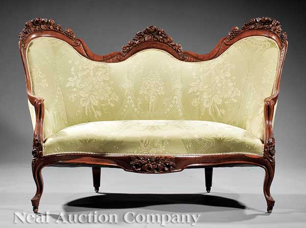 An American Rococo Carved and Laminated 142202