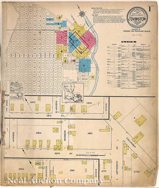  Antique Insurance Maps of Covington 142228