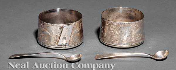 A Pair of American Aesthetic Sterling 142224