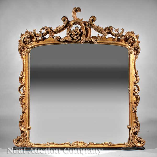 An American Rococo Carved and Gilded 142232