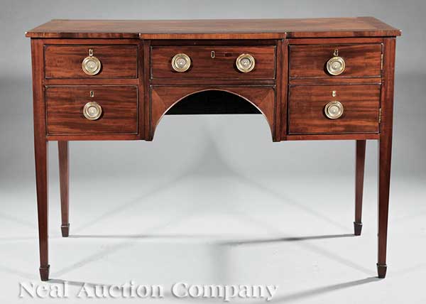 A George III Mahogany Sideboard 14224a