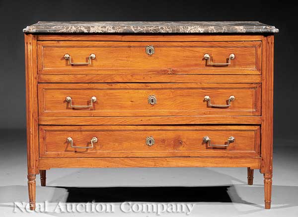 An Antique Louis XVI-Style Walnut