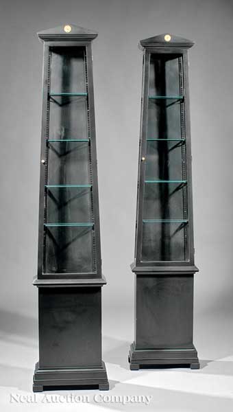 A Pair of Neoclassical Style Vitrine 142266