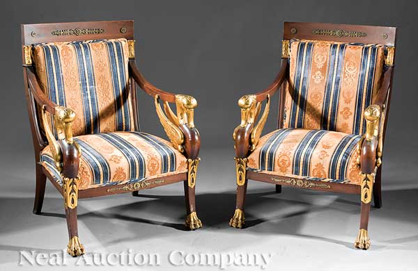 A Pair of Antique Empire Style 142283