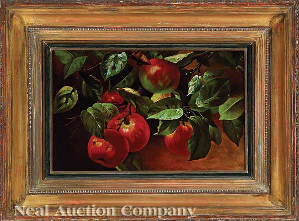 American School 19th c Apples 14228d