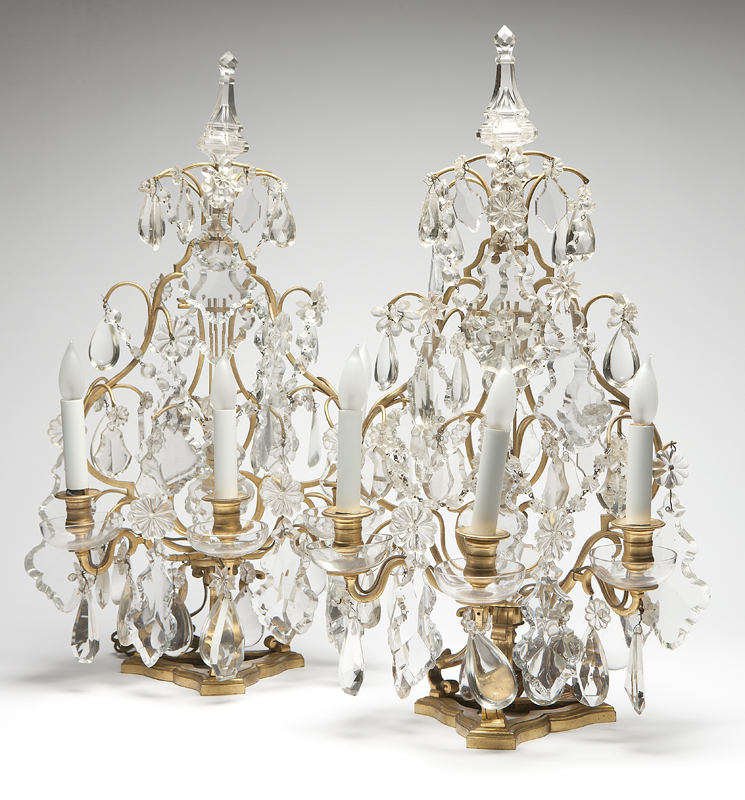 A pair of Louis XV style gilt metal 1422ff