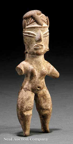 A Pre-Columbian Pottery Figure