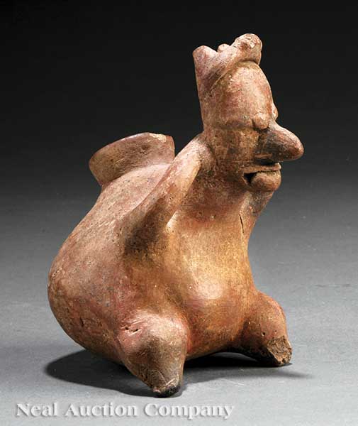 A Pre Columbian Pottery Figural 13fd42