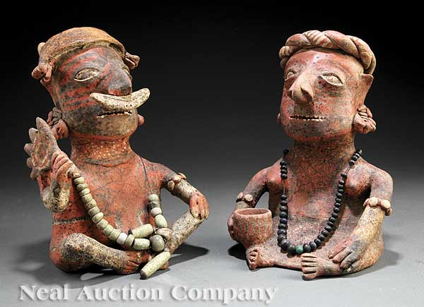 A Pre Columbian Pottery Couple 13fd43