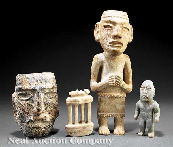 A Group of Four "Pre-Columbian"