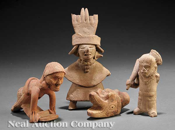 A Group of Pre-Columbian Pottery
