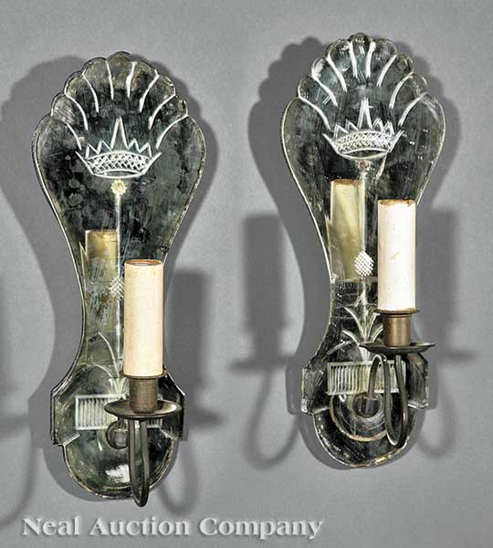 A Pair of Arts Decoratifs Mirrored 13fdd2