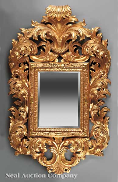 A Baroque Style Carved Giltwood 13fe26