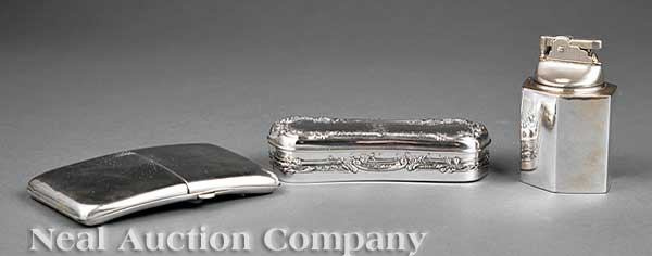 A George V Sterling Silver Cigarette 13fe3a