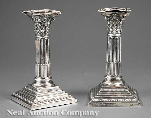 A Pair of Antique English Sterling