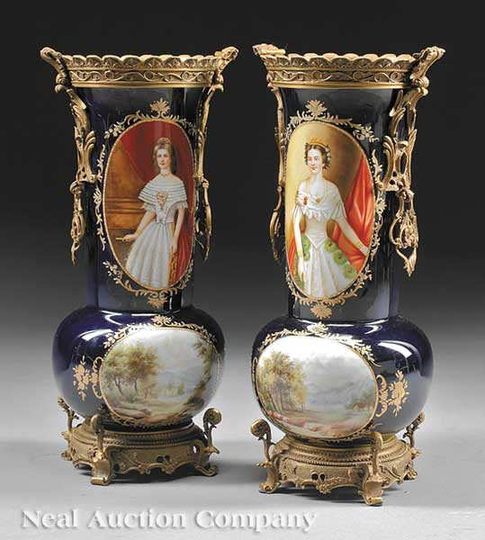 A Pair of Sevres Style Bronze 13fe47