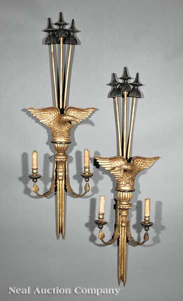 A Pair of Continental Giltwood