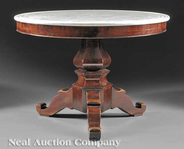 A Louis Philippe Figured Mahogany