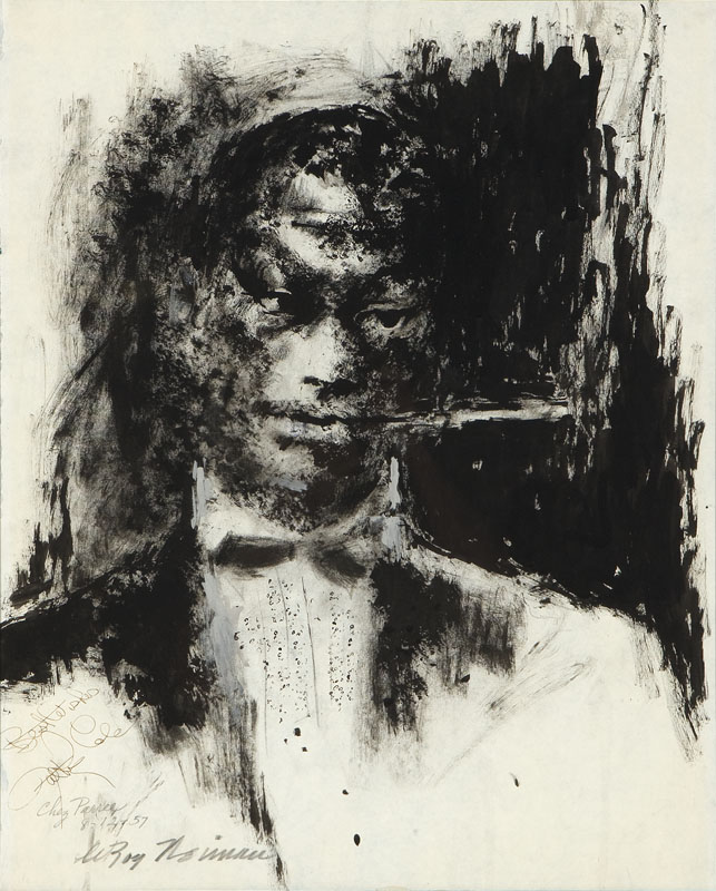 LeRoy Neiman (1921-* New York NY) Portrait