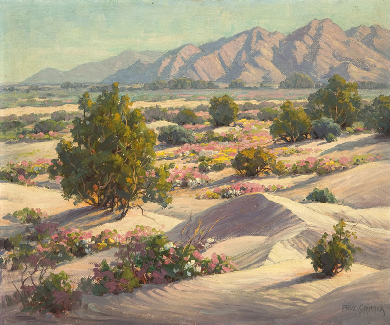 Paul Grimm (1891-1974 Palm Springs CA)