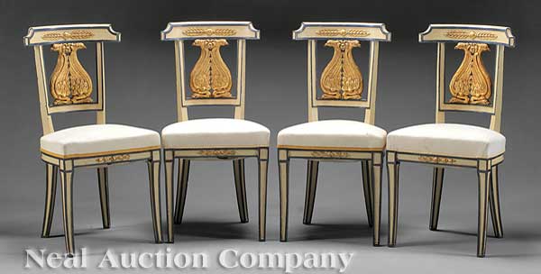 A Set of Four Neoclassical Style 1400b8