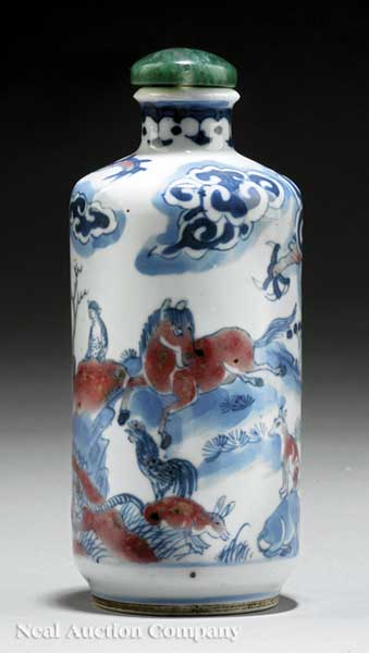 An Antique Chinese Red Decorated