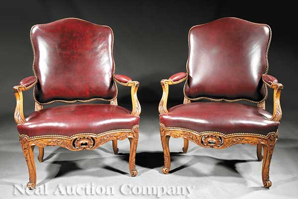 A Pair of Large Antique Louis XV-Style