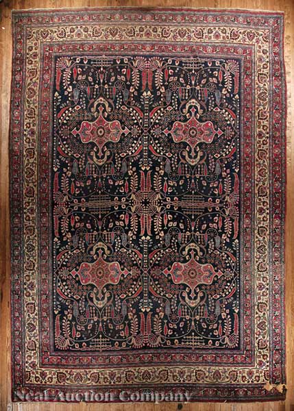 An Antique Persian Carpet dark 1401bc