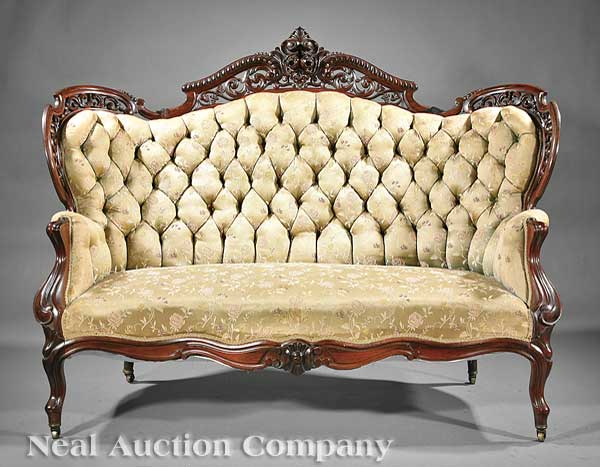 An American Rococo Carved and Laminated 1401bd