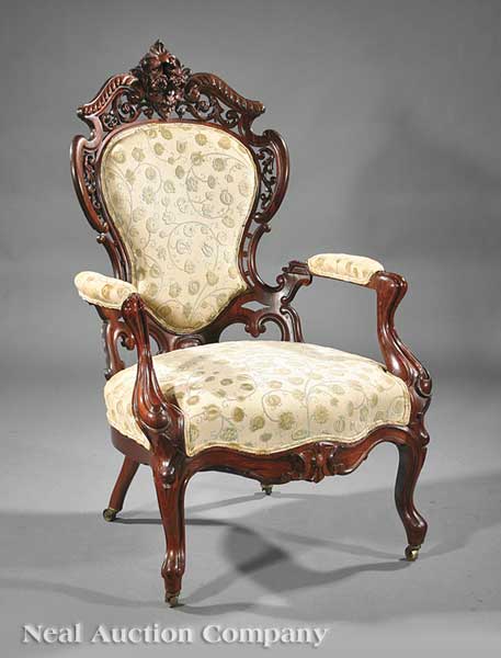 An American Rococo Carved and Laminated 1401be