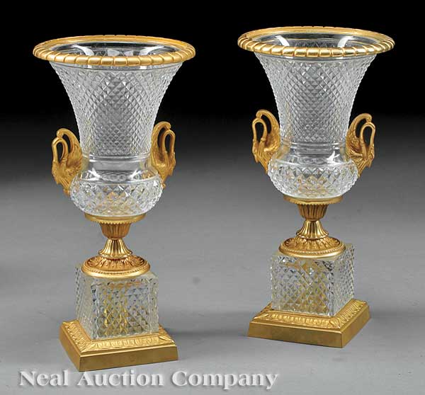 A Pair of Charles X-Style Gilt