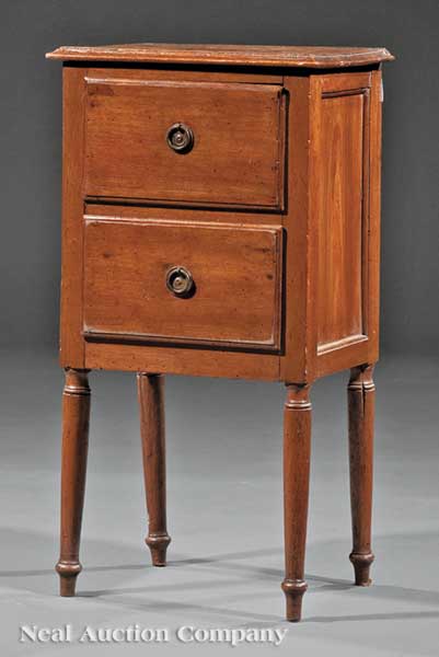 An Antique Continental Fruitwood 14020f