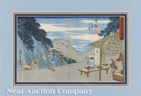 Hiroshige Japanese 1797 1858  14022a