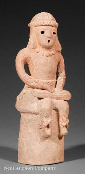 A Japanese Haniwa Pottery Figure 140226