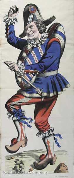 A French Carnival Print late 19th