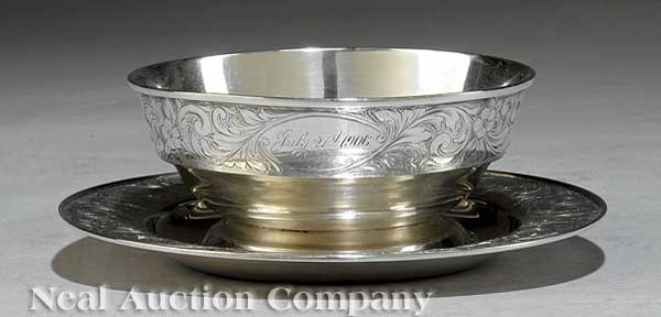 An American Sterling Silver Porridge 1402aa