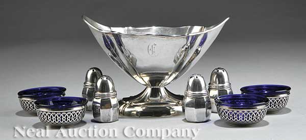 A Group of Sterling Silver Table
