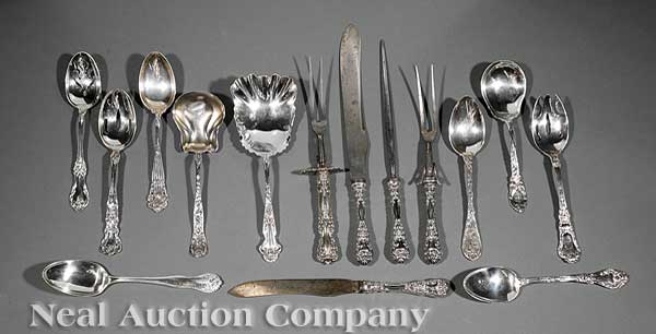 A Group of American Victorian Sterling 1402bf