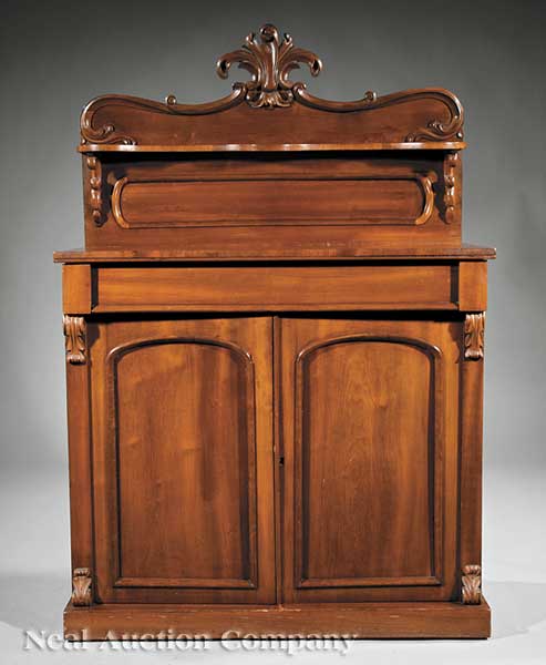 An English Carved Mahogany Server 140361