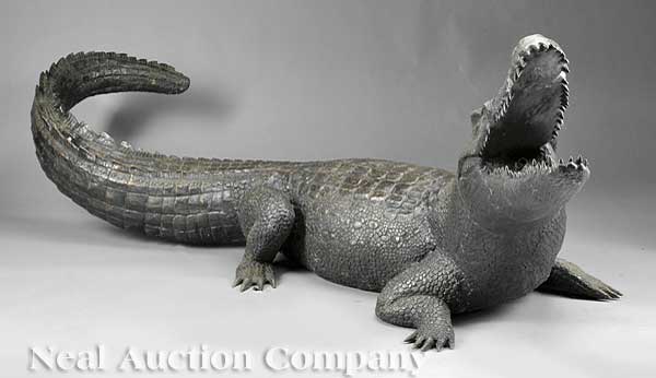 A Large Continental Patinated Bronze 14036c