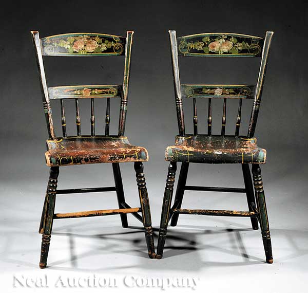 A Pair of American Classical Fancy  140391