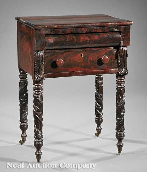 An American Late Classical Carved 14039e