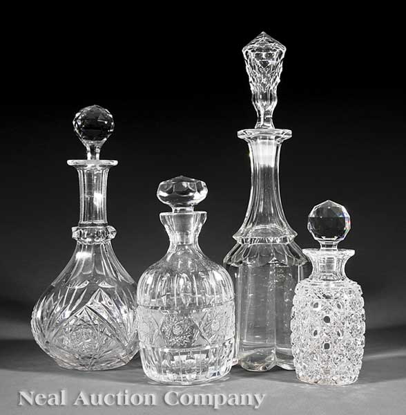 A Group of Four American Cut Glass 1403b0
