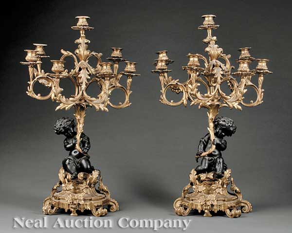 A Pair of Antique Louis XV Style 1403c6